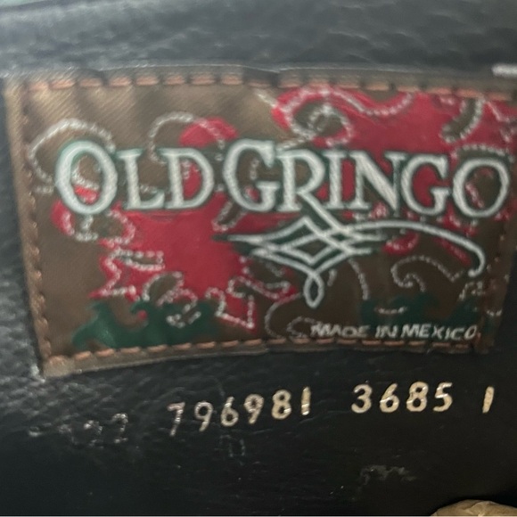 Old Gringo Indigo suede studded bootie - Picture 3 of 16